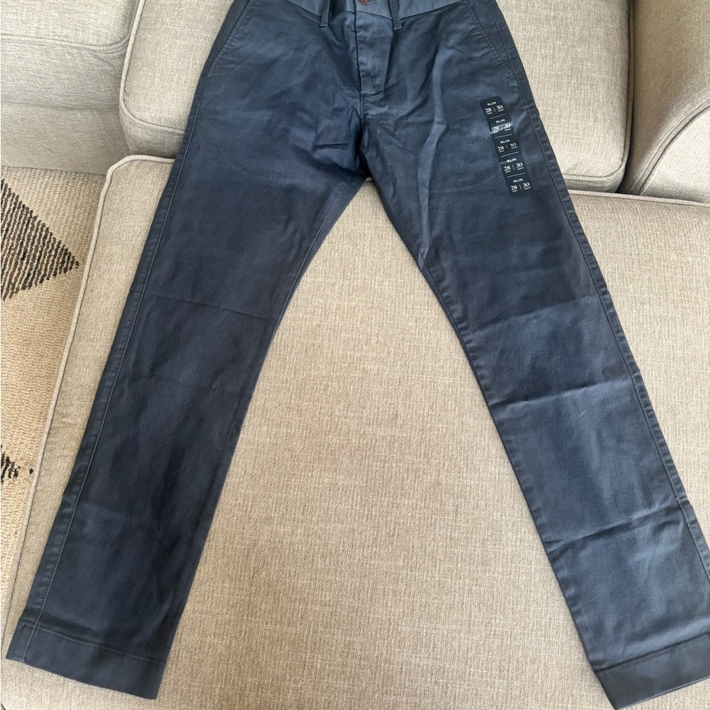 J. Crew Men's Chinos - Charcoal